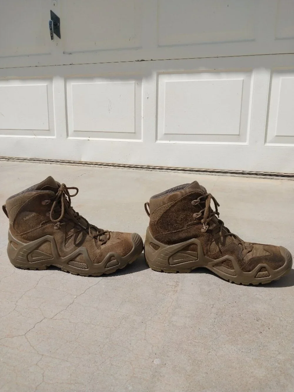 Lowa Men's Zephyr Mid TF Coyote Op Hot Weather Tactical Combat Boots Size US 13